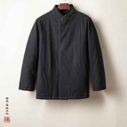 Veste Hanfu en Coton Rembourré | Style Tang