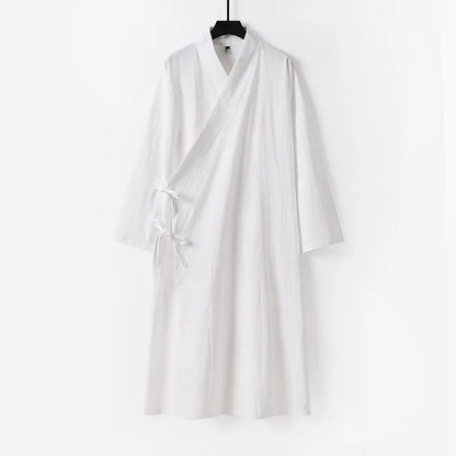 Robe Hanfu en Coton et Lin