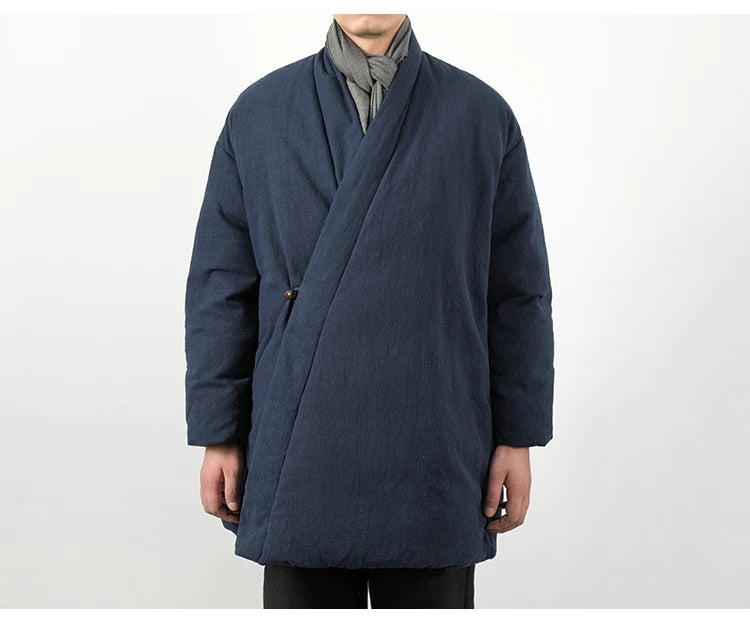 Manteau en Lin - Style Zen & Confort Hivernal