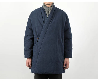 Manteau en Lin - Style Zen & Confort Hivernal