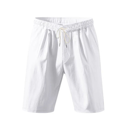 Short de Détente Homme en Lin et Coton