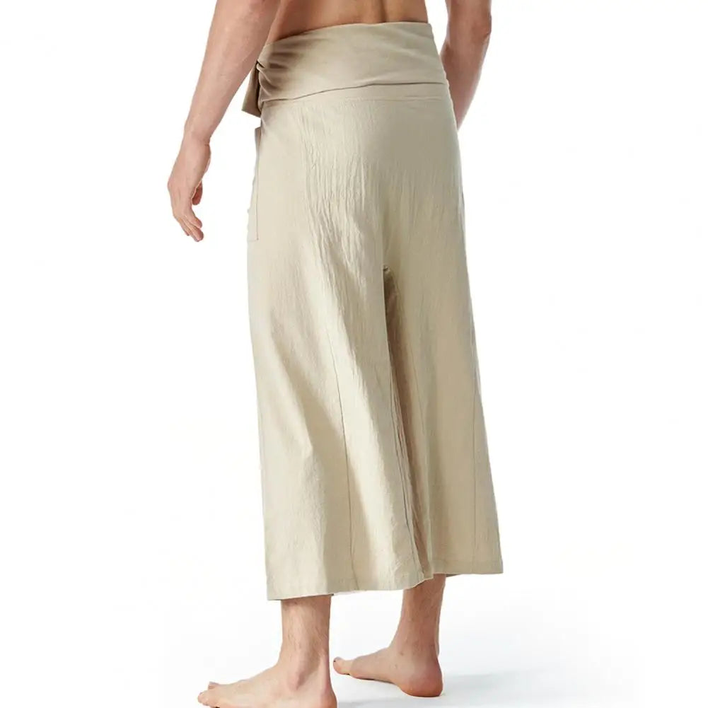 Pantalon de Pêcheur Thaïlandais en Lin