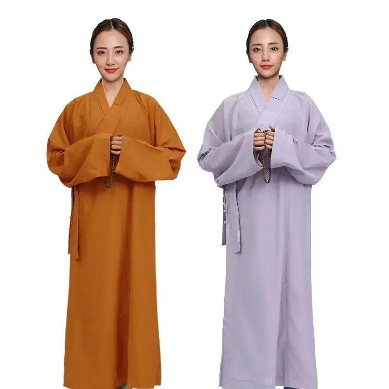 Robe de Méditation Bouddhiste - Coton et Lin
