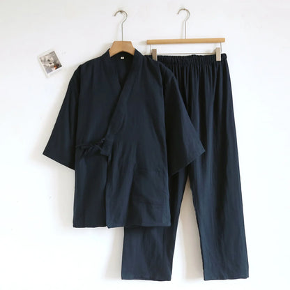 Kimono Homme en Coton - Ensemble Zen