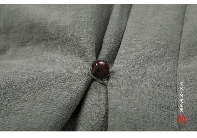 Manteau en Lin - Style Zen & Confort Hivernal