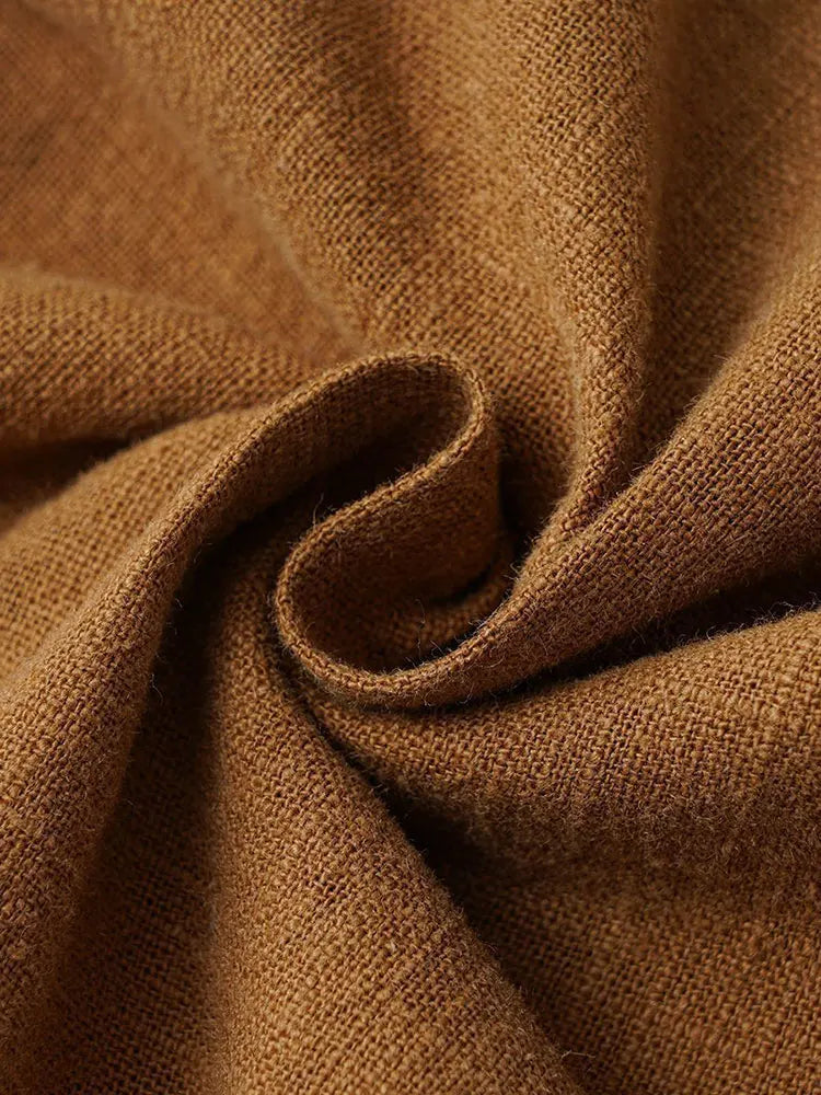 Pantalon Homme "Zenitude Absolue" en Pur Lin | Détente, Yoga & Confort Naturel