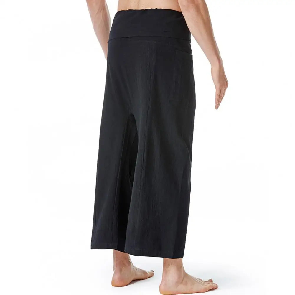 Pantalon de Pêcheur Thaïlandais en Lin