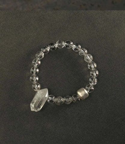 Bracelet Cristal de Roche et Ébène – Bijou Oriental Apaisant, 2 Modèles