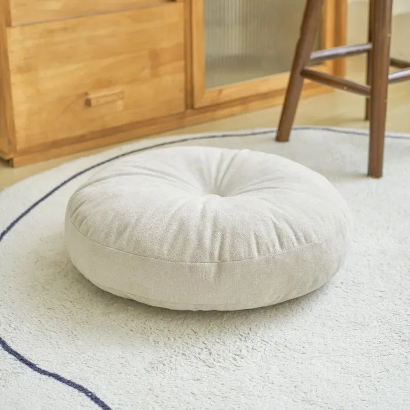 Coussin de Méditation en Coton Doux | Confort & Relaxation Yoga