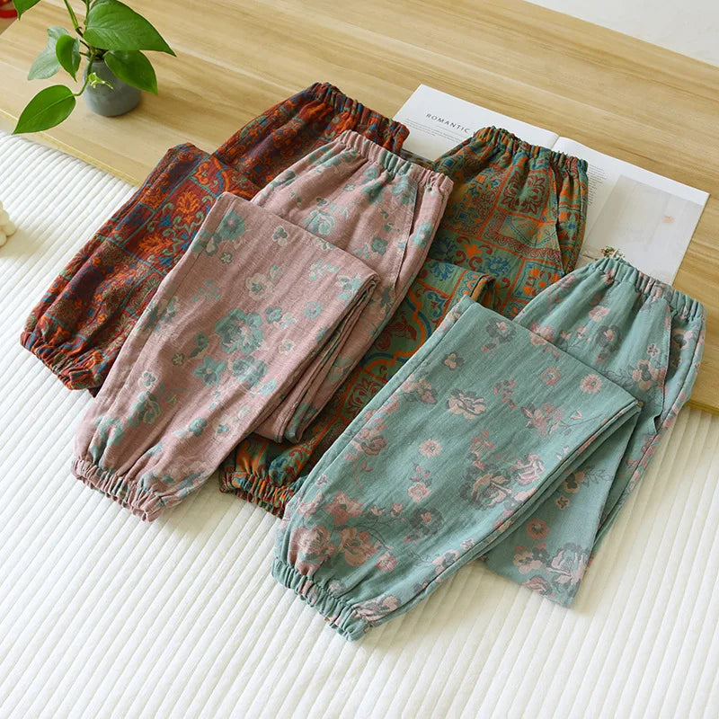 Pantalon de Pyjama en Coton