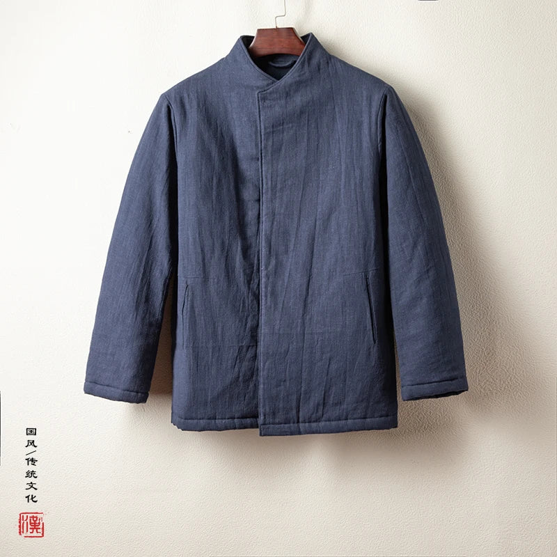 Veste Hanfu en Coton Rembourré | Style Tang
