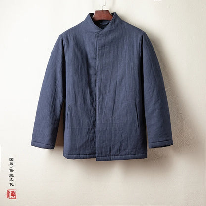 Veste Hanfu en Coton Rembourré | Style Tang