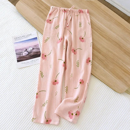 Pantalon de Pyjama en Coton Japonais