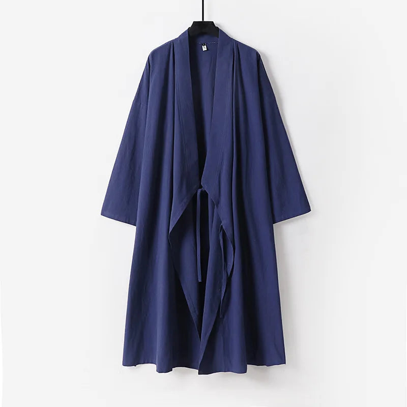 Robe Hanfu en Coton et Lin