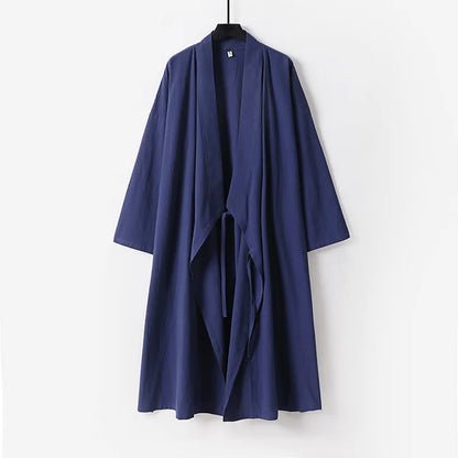 Robe Hanfu en Coton et Lin