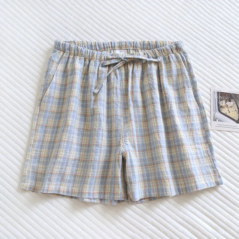 Short de Pyjama en Double Gaze de Coton - 20 Motifs Doux