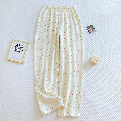 Pantalon de Pyjama en Coton Japonais