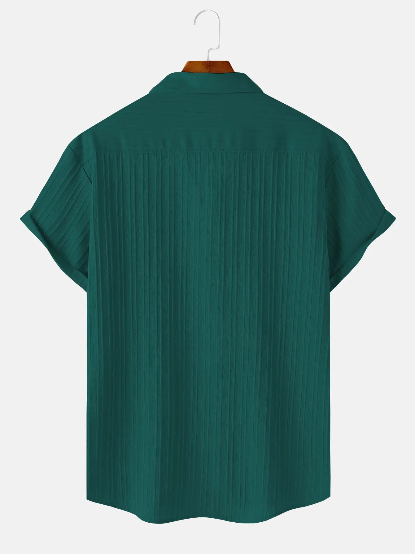 "Takumi"  Chemise homme en coton | Manches courtes, coupe droite et élégance minimaliste