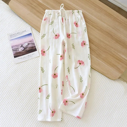 Pantalon de Pyjama en Coton Japonais