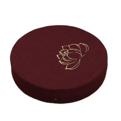Coussin de Méditation Rond en PEP | Confort & Soutien Yoga