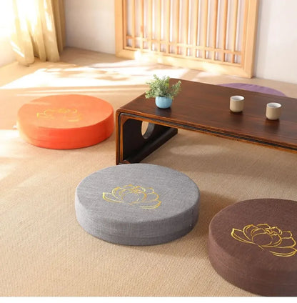 Coussin de Méditation Rond en PEP | Confort & Soutien Yoga