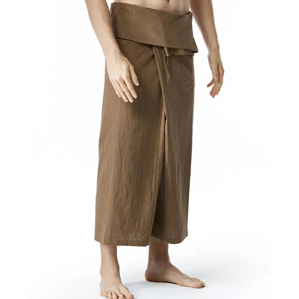 Pantalon de Pêcheur Thaïlandais en Lin