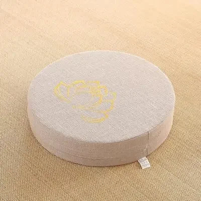 Coussin de Méditation Rond en PEP | Confort & Soutien Yoga
