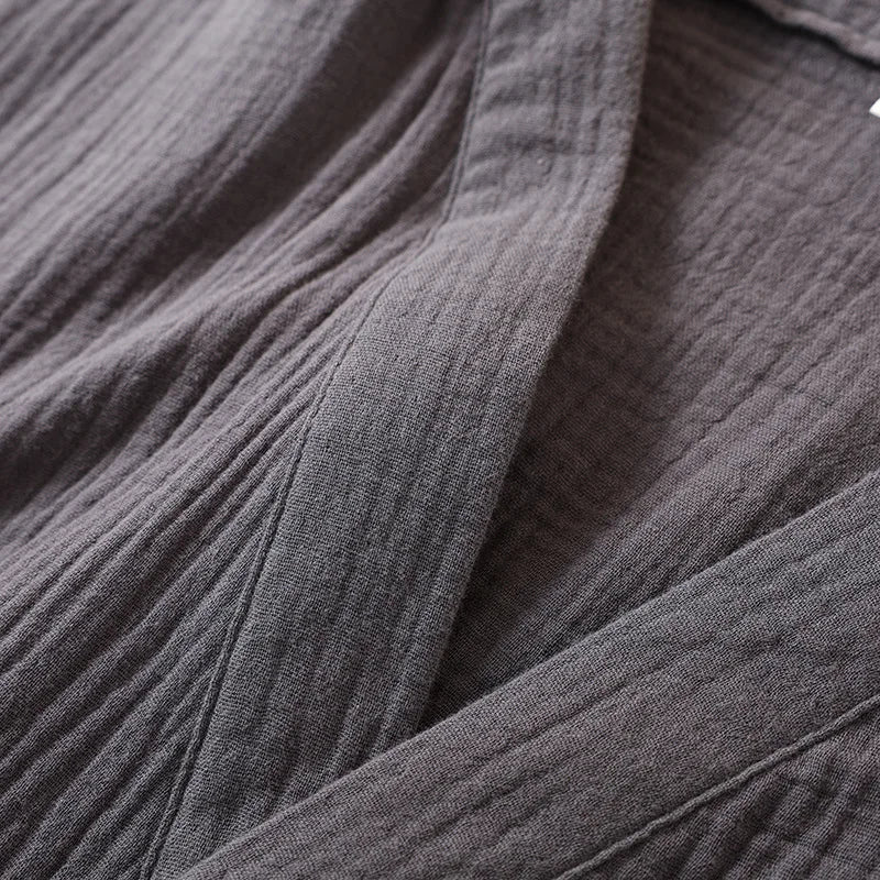 Robe Kimono en Coton - Style Japonais Zen