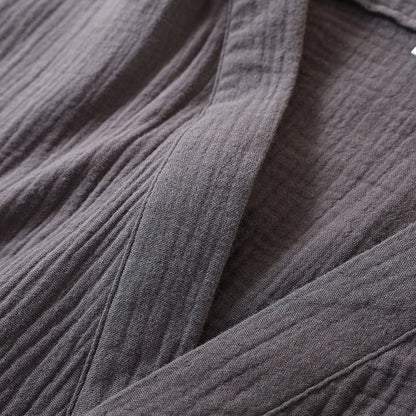 Robe Kimono en Coton - Style Japonais Zen