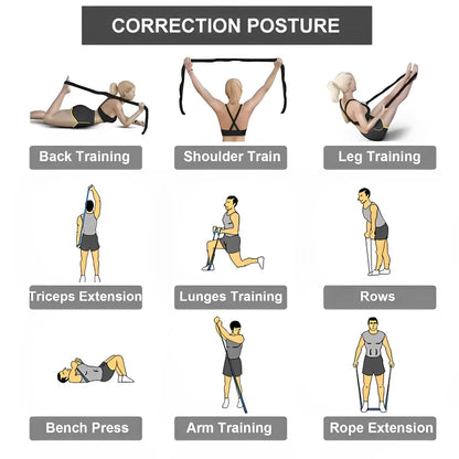 Bande Élastique de Résistance - Stretching et Renforcement Musculaire