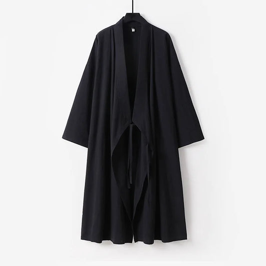 Robe Hanfu en Coton et Lin