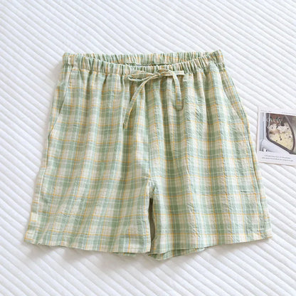 Short de Pyjama en Double Gaze de Coton - 20 Motifs Doux