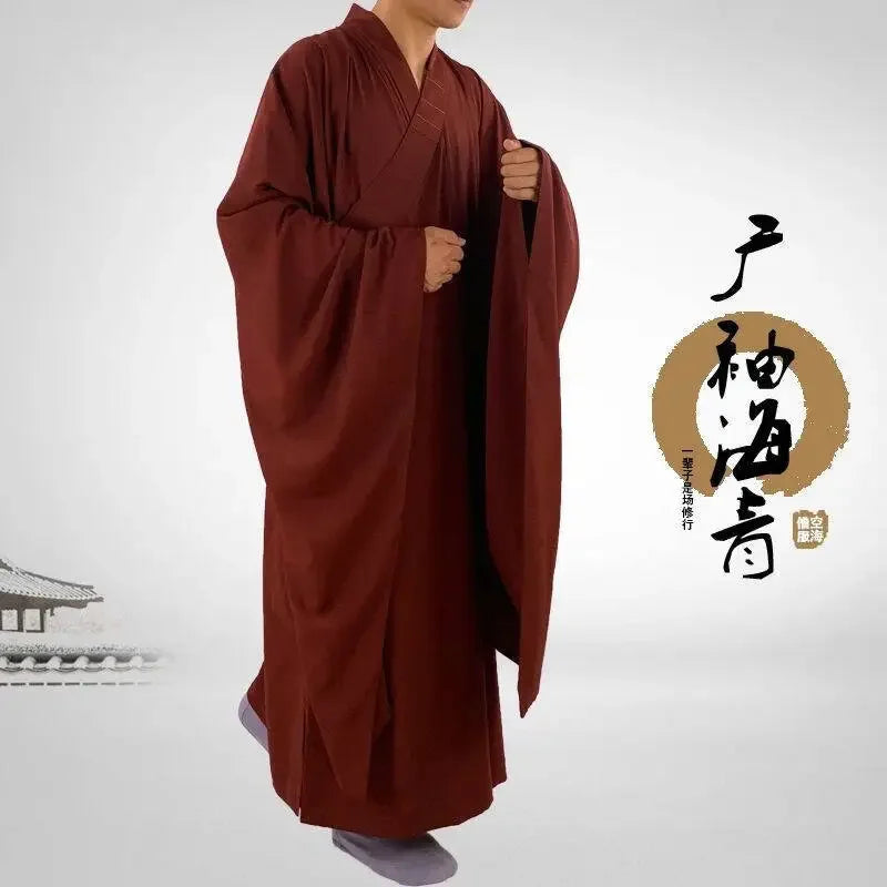 Robe de Méditation Bouddhiste - Coton et Lin