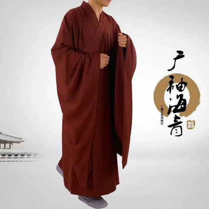 Robe de Méditation Bouddhiste - Coton et Lin
