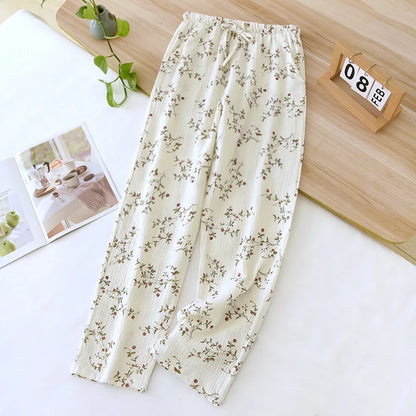 Pantalon de Pyjama en Coton Japonais