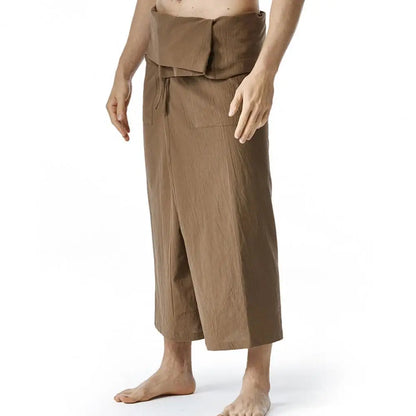 Pantalon de Pêcheur Thaïlandais en Lin