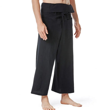 Pantalon de Pêcheur Thaïlandais en Lin