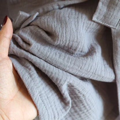 Kimono Homme en Coton Gaufré - Ensemble 2 Pièces