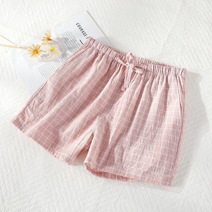 Short de Pyjama en Double Gaze de Coton - 20 Motifs Doux