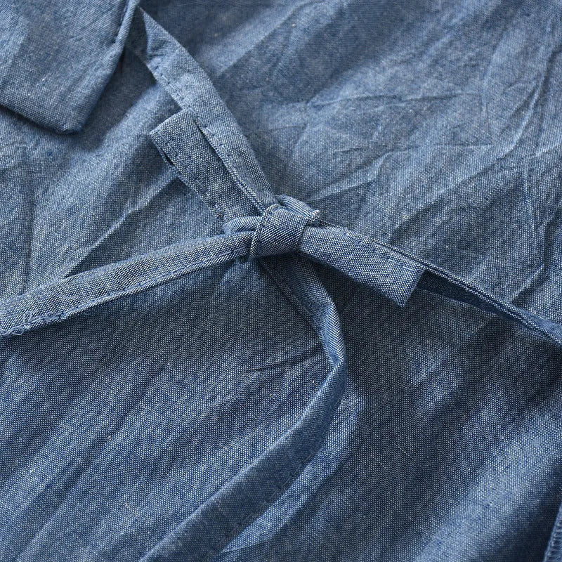 Pyjama Kimono Homme en Coton - Style Japonais Zen