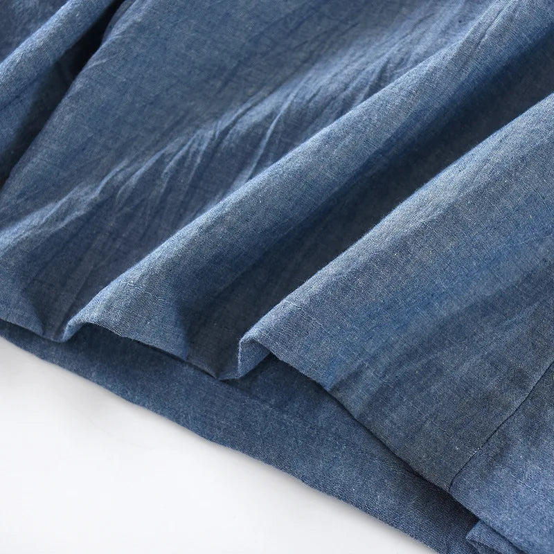 Pyjama Kimono Homme en Coton - Style Japonais Zen