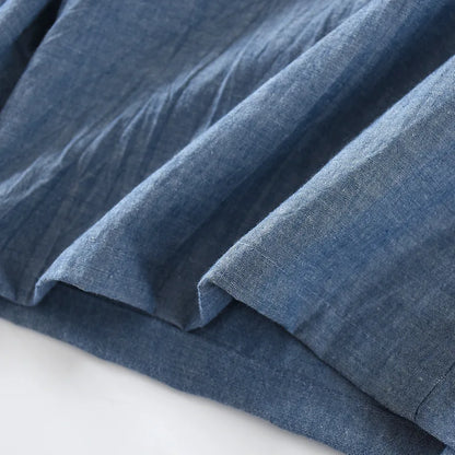 Pyjama Kimono Homme en Coton - Style Japonais Zen