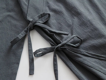 Robe Hanfu en Coton et Lin