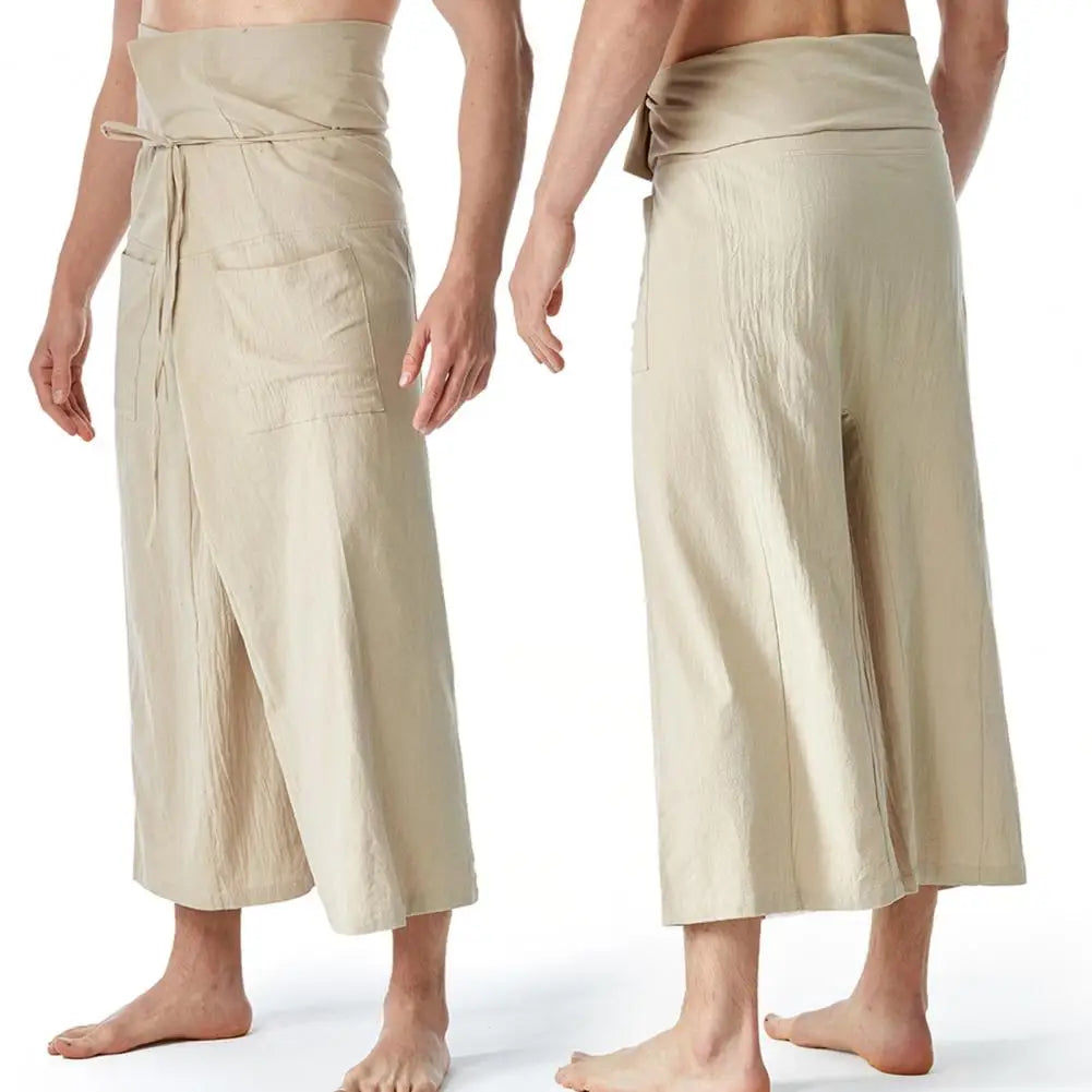 Pantalon de Pêcheur Thaïlandais en Lin