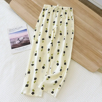 Pantalon de Pyjama en Coton Japonais