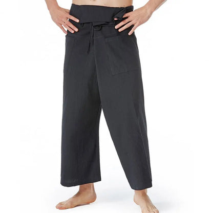 Pantalon de Pêcheur Thaïlandais en Lin