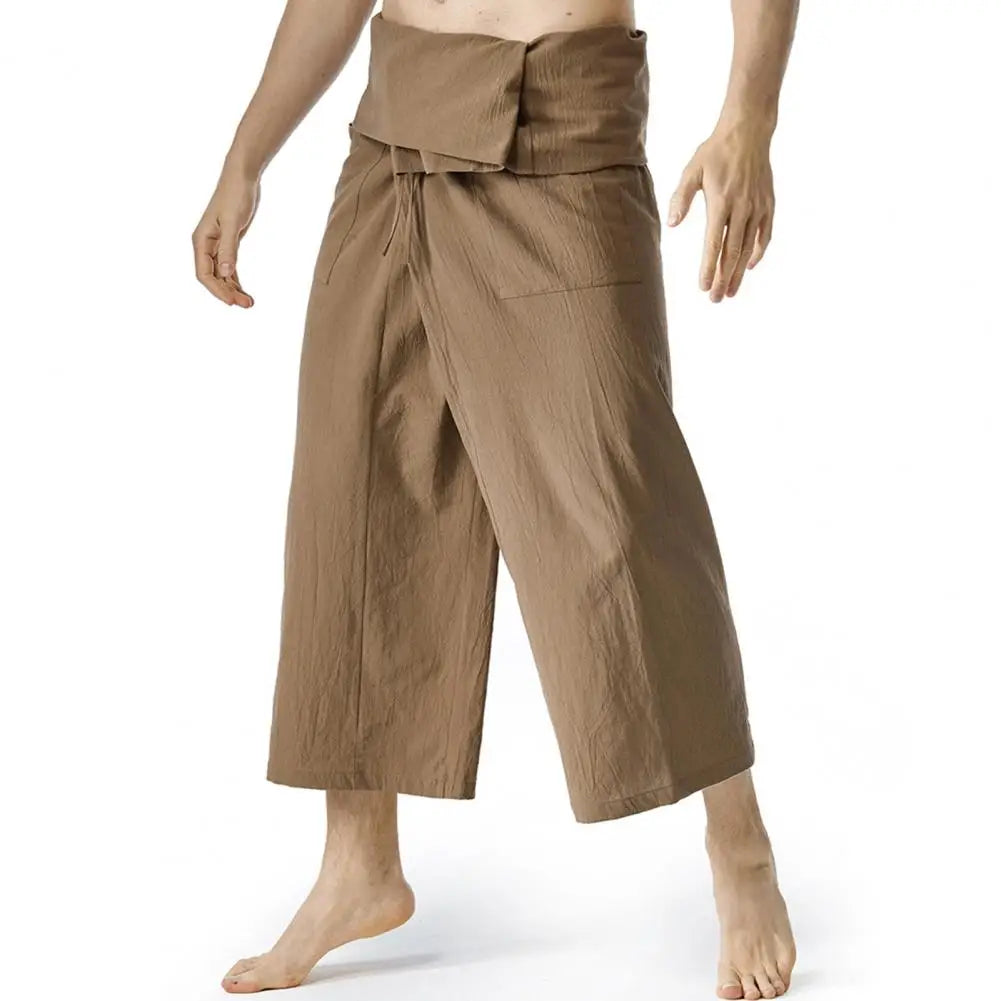 Pantalon de Pêcheur Thaïlandais en Lin
