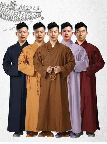 Robe de Méditation Bouddhiste - Coton et Lin