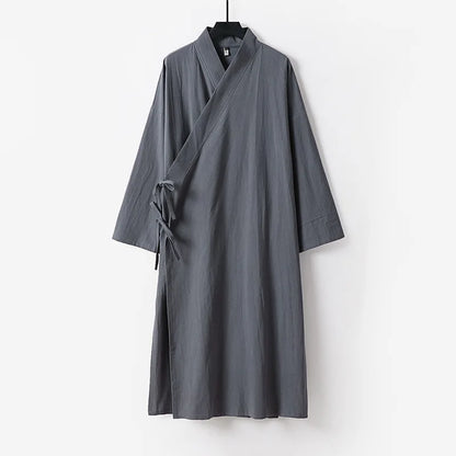 Robe Hanfu en Coton et Lin