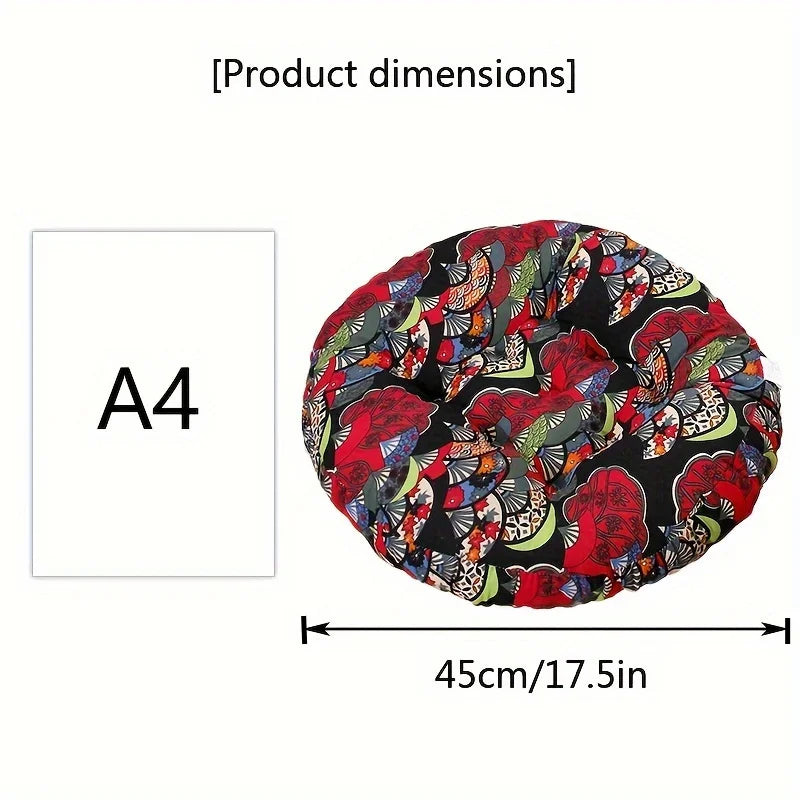 Coussin Méditation Coton Motif Bohème | Confort & Style Yoga